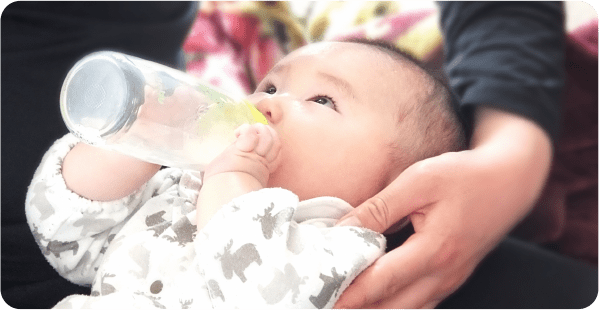 赤ちゃんのおなかがすいた時いつでも安心