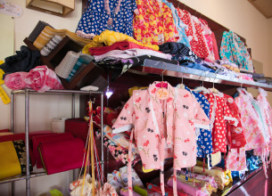 色浴衣コーナー