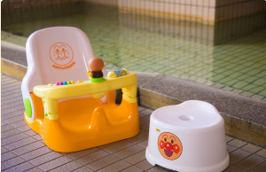 お子様と温泉