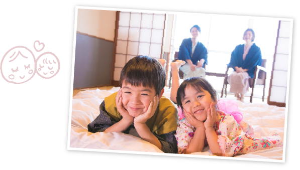 やさしいおもてなしが宿のコンセプト